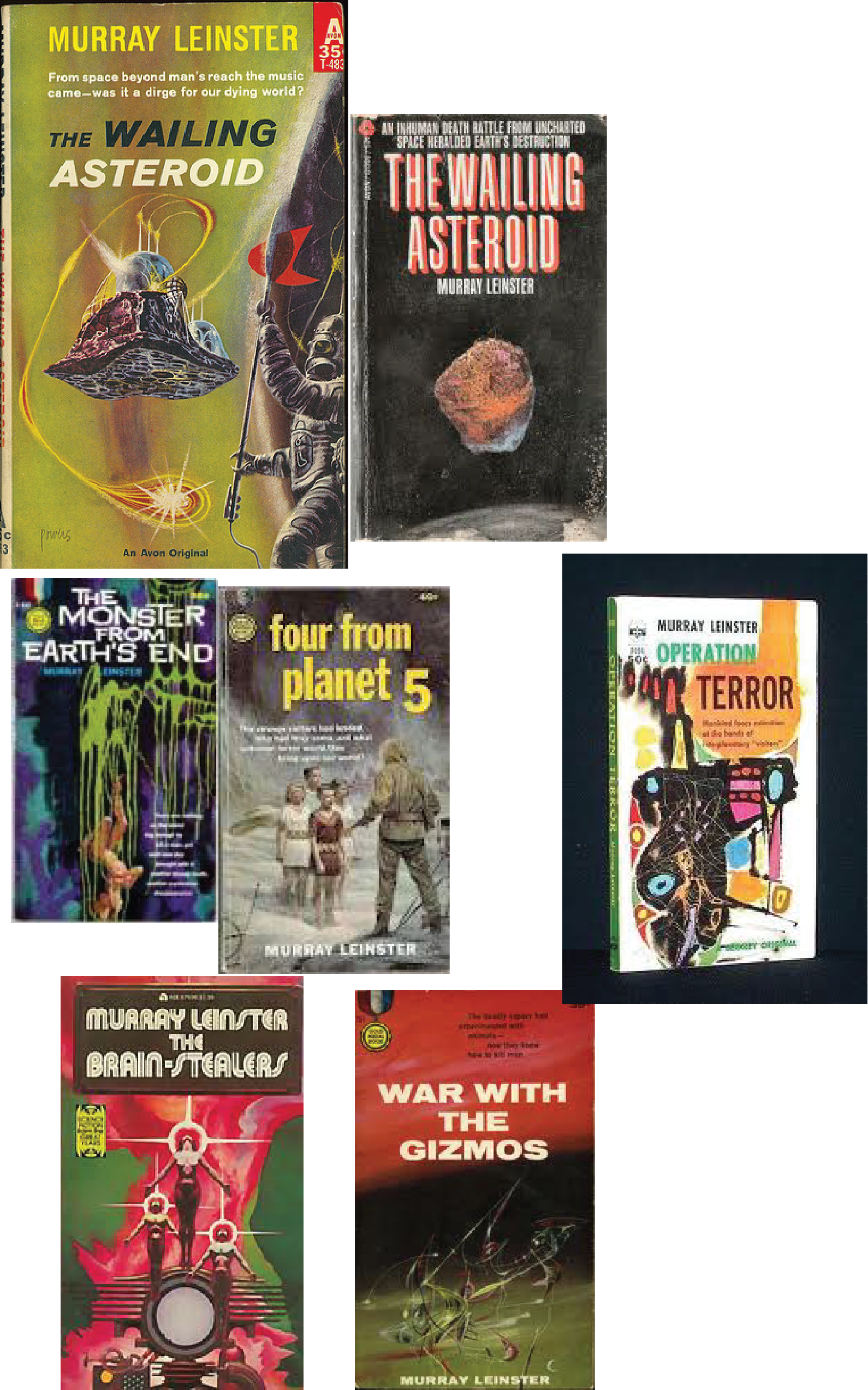 science fiction book covers